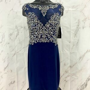 Hannah S women’s Cocktail Short Formal Bling size 14 NWT‎